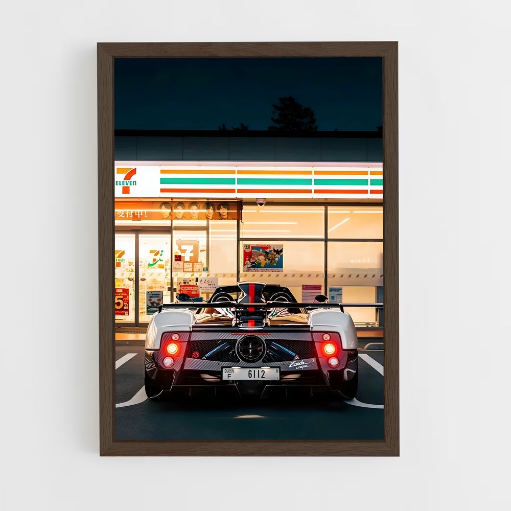 Poster Gasoline Dreams – affiche Pagani (vue 5)